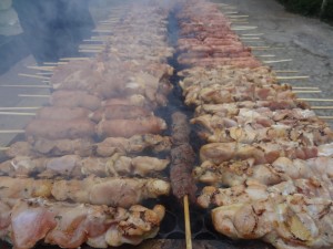 churrasco peças de carne